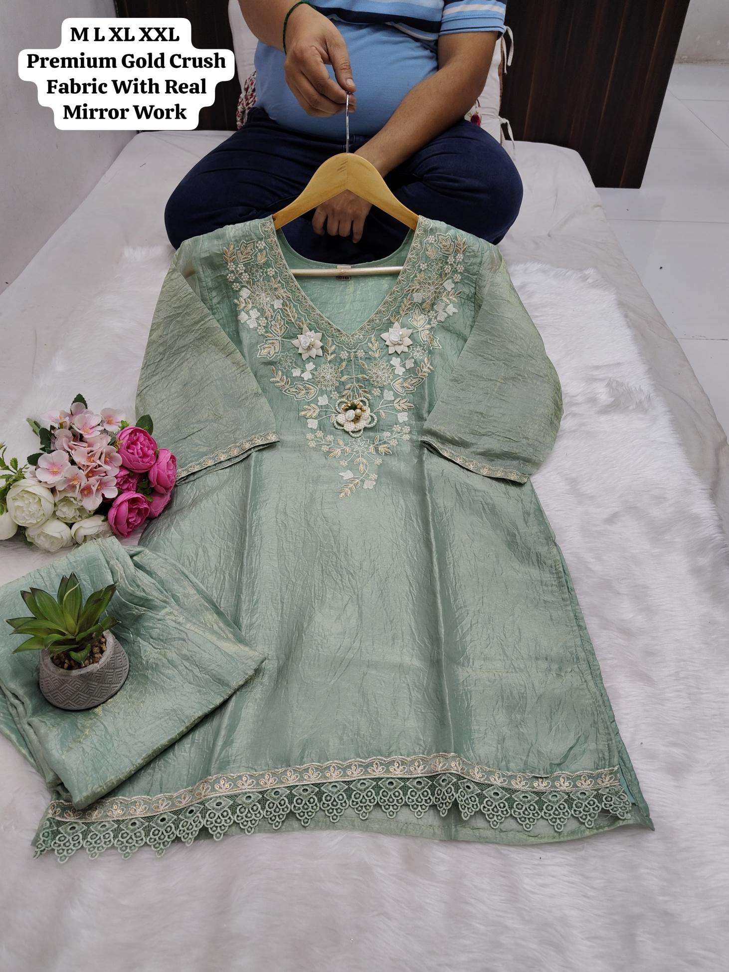 Karma party wear coord set indian dress kurti design