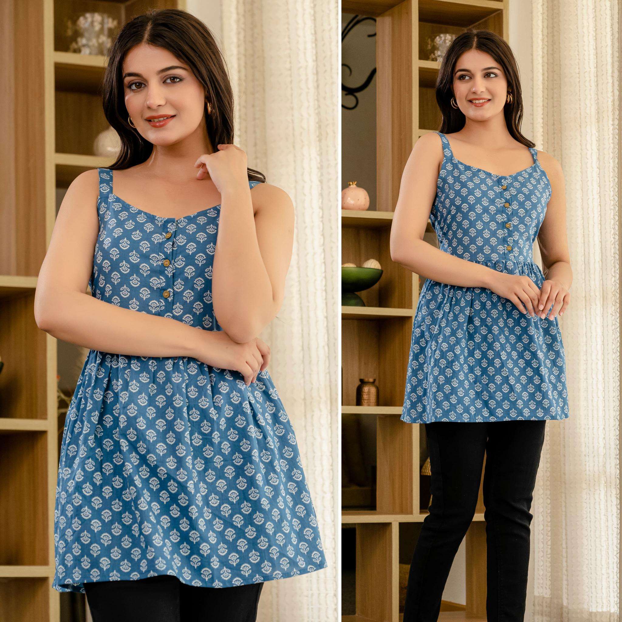 Karma pure camric cotton Kurti manufacturers in India