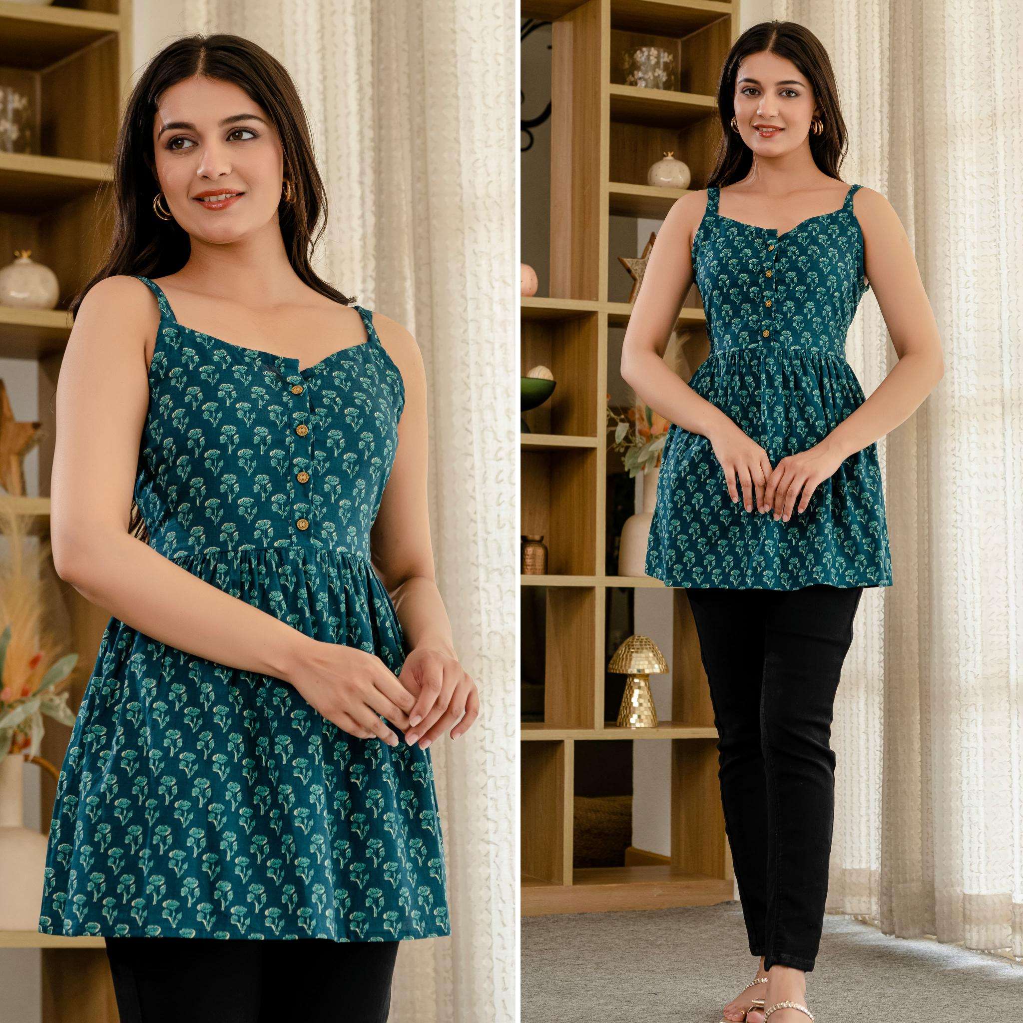 Karma pure camric cotton Kurti manufacturers in India