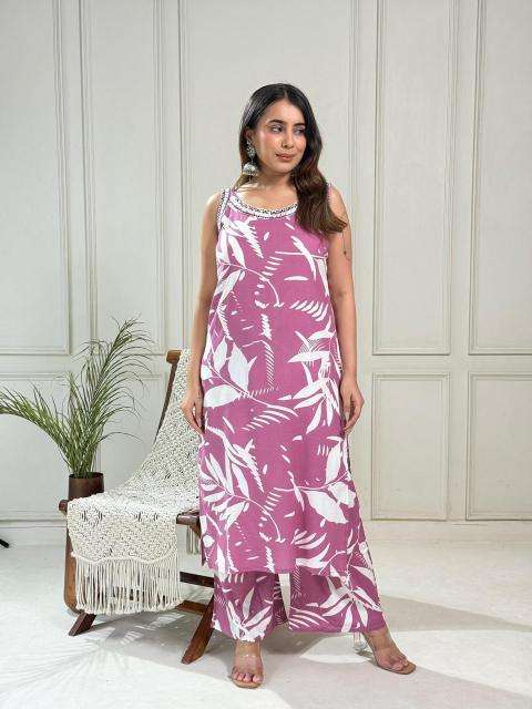 Karma rayon aline coord set indian latest kurti design