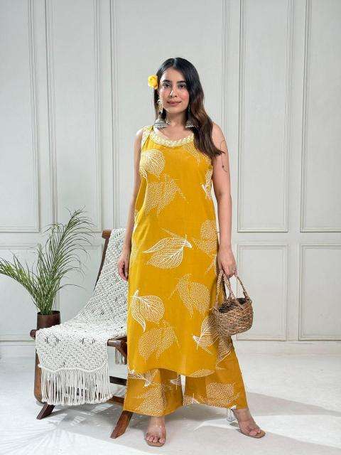 Karma rayon aline coord set indian latest kurti design