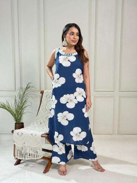 Karma rayon aline coord set indian latest kurti design