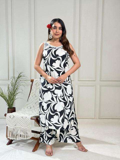 Karma rayon aline coord set indian latest kurti design