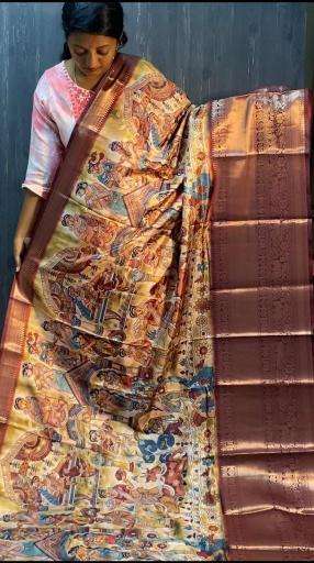 Keerthy banarasi silk Bridal Saree Wholesale in Banglor