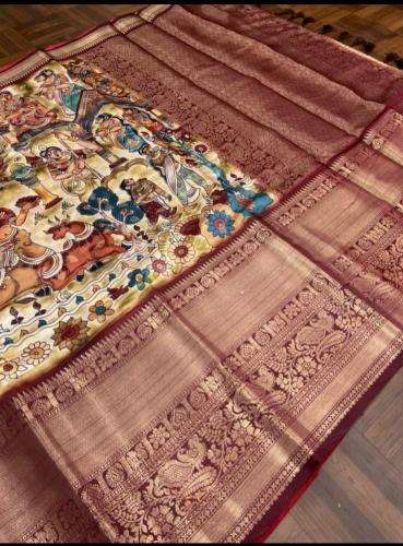 Keerthy banarasi silk Bridal Saree Wholesale in Banglor