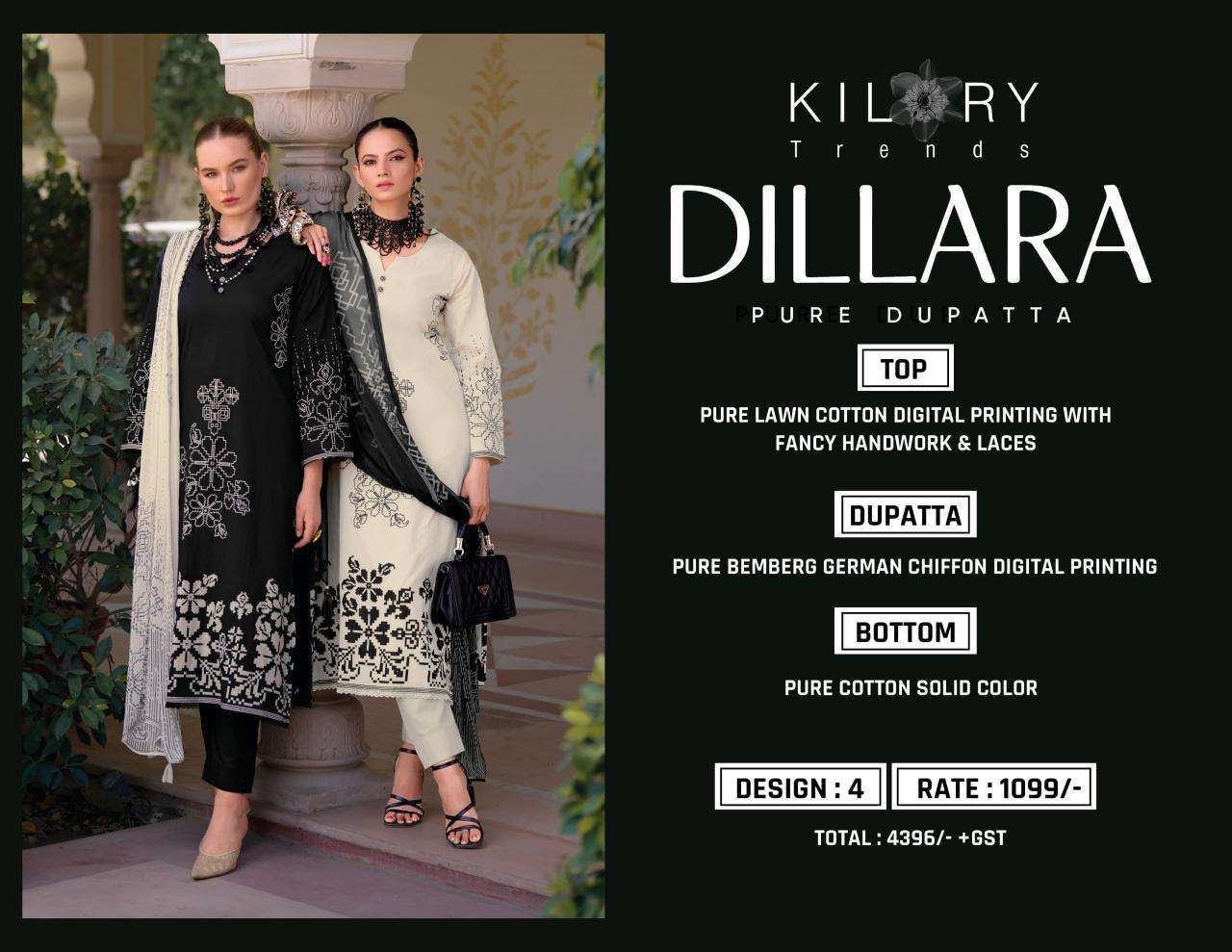 Kilory trends dillara  Salwar Suit Supplier in Kolkata