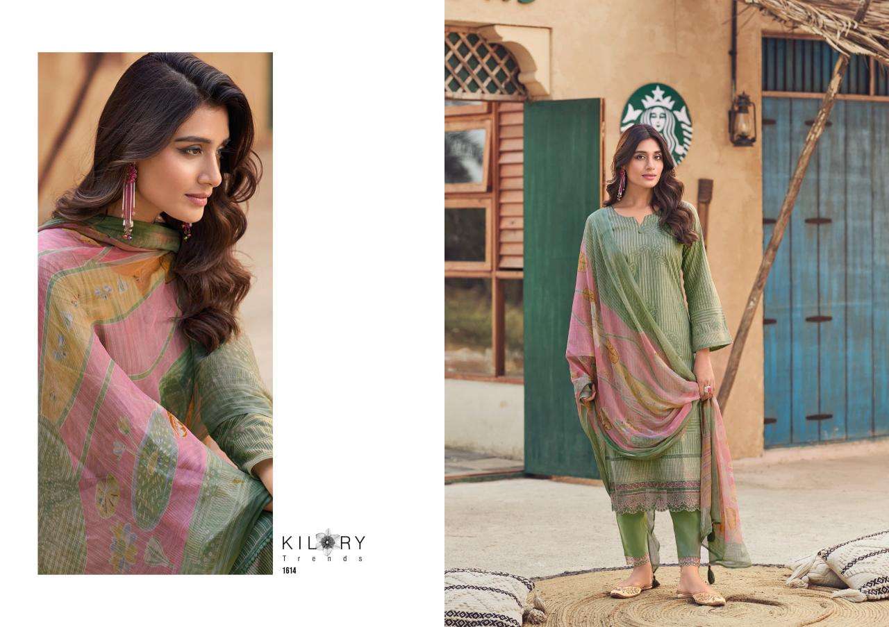 Kilory trends lakshita Wholesale dress materials for bridal wear