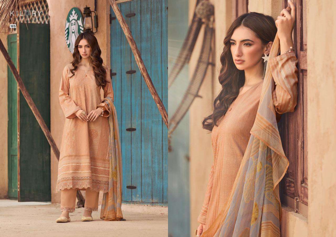Kilory trends lakshita Wholesale dress materials for bridal wear