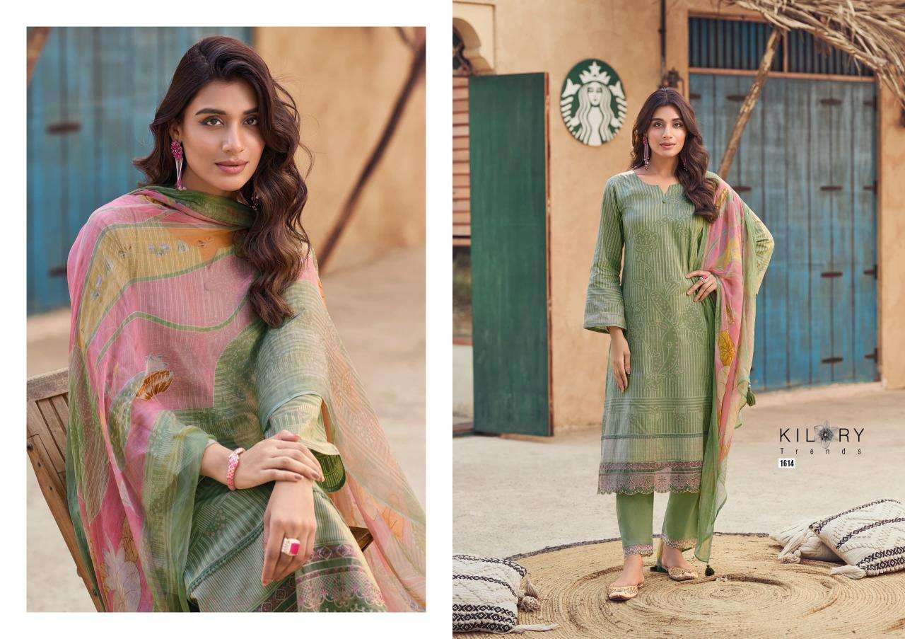 Kilory trends lakshita Wholesale dress materials for bridal wear