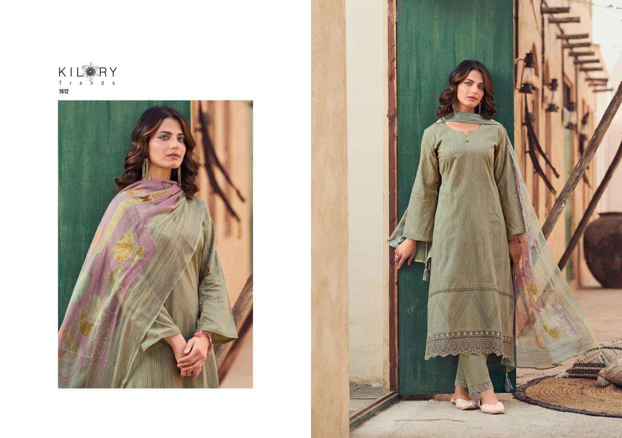 Kilory trends lakshita Wholesale dress materials for bridal wear