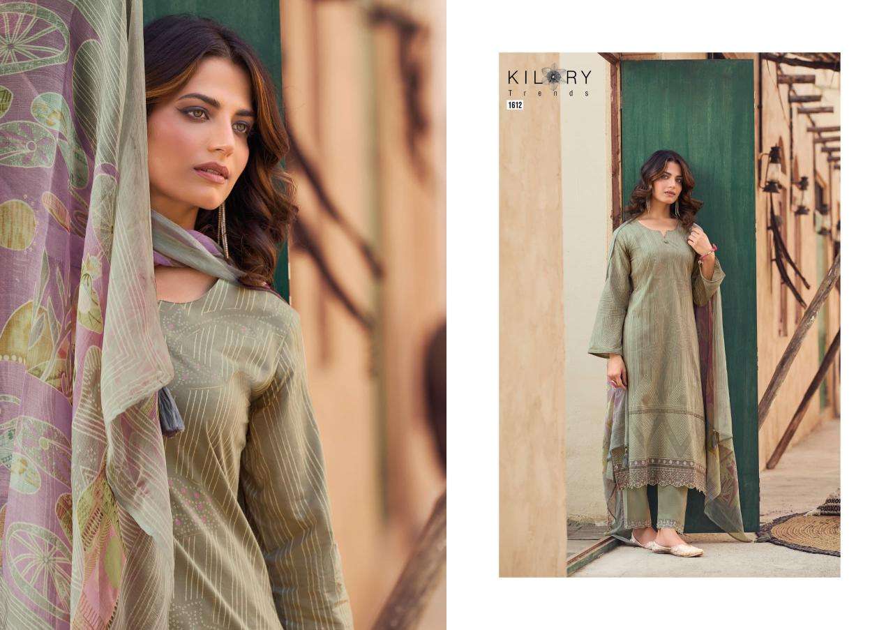 Kilory trends lakshita Wholesale dress materials for bridal wear