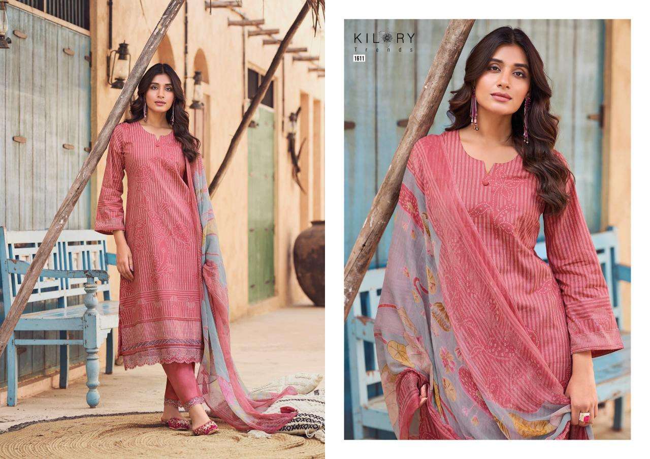 Kilory trends lakshita Wholesale dress materials for bridal wear