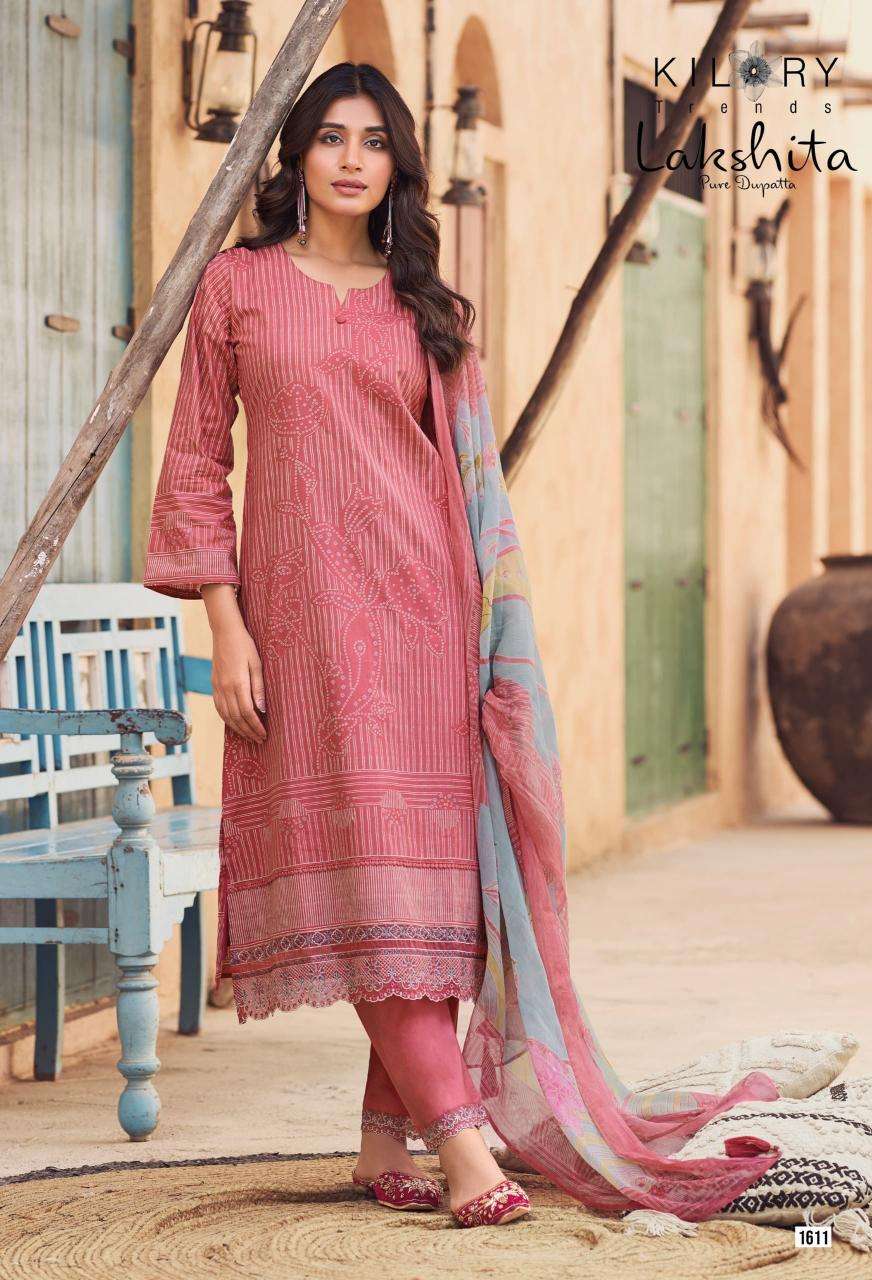 Kilory trends lakshita Wholesale dress materials for bridal wear