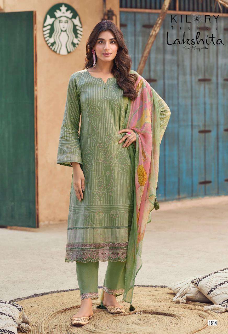 Kilory trends lakshita Wholesale dress materials for bridal wear