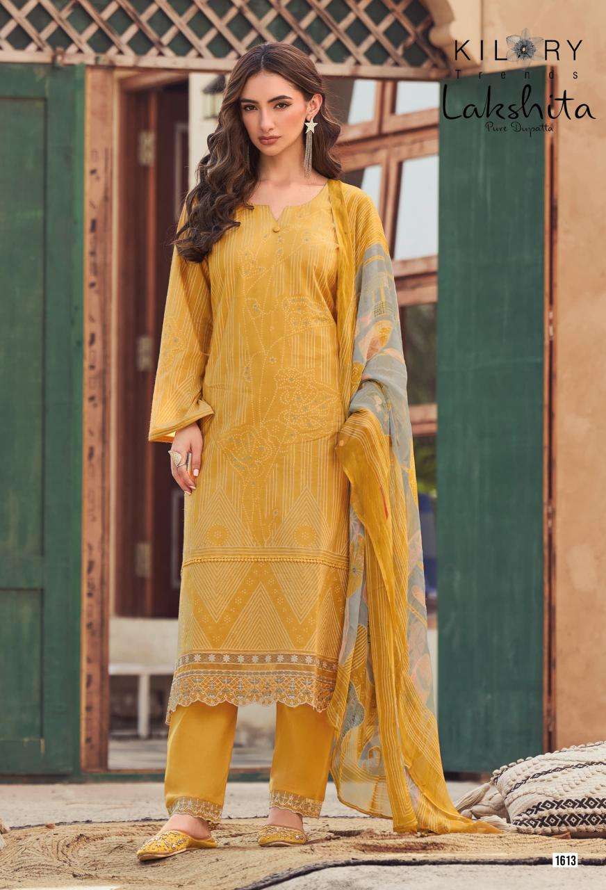 Kilory trends lakshita Wholesale dress materials for bridal wear