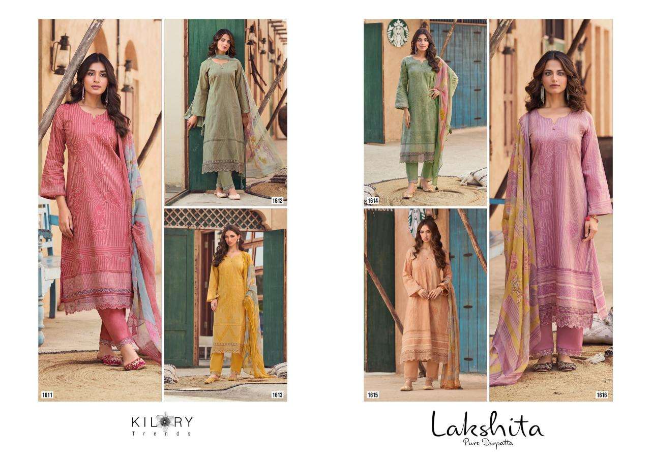 Kilory trends lakshita Wholesale dress materials for bridal wear