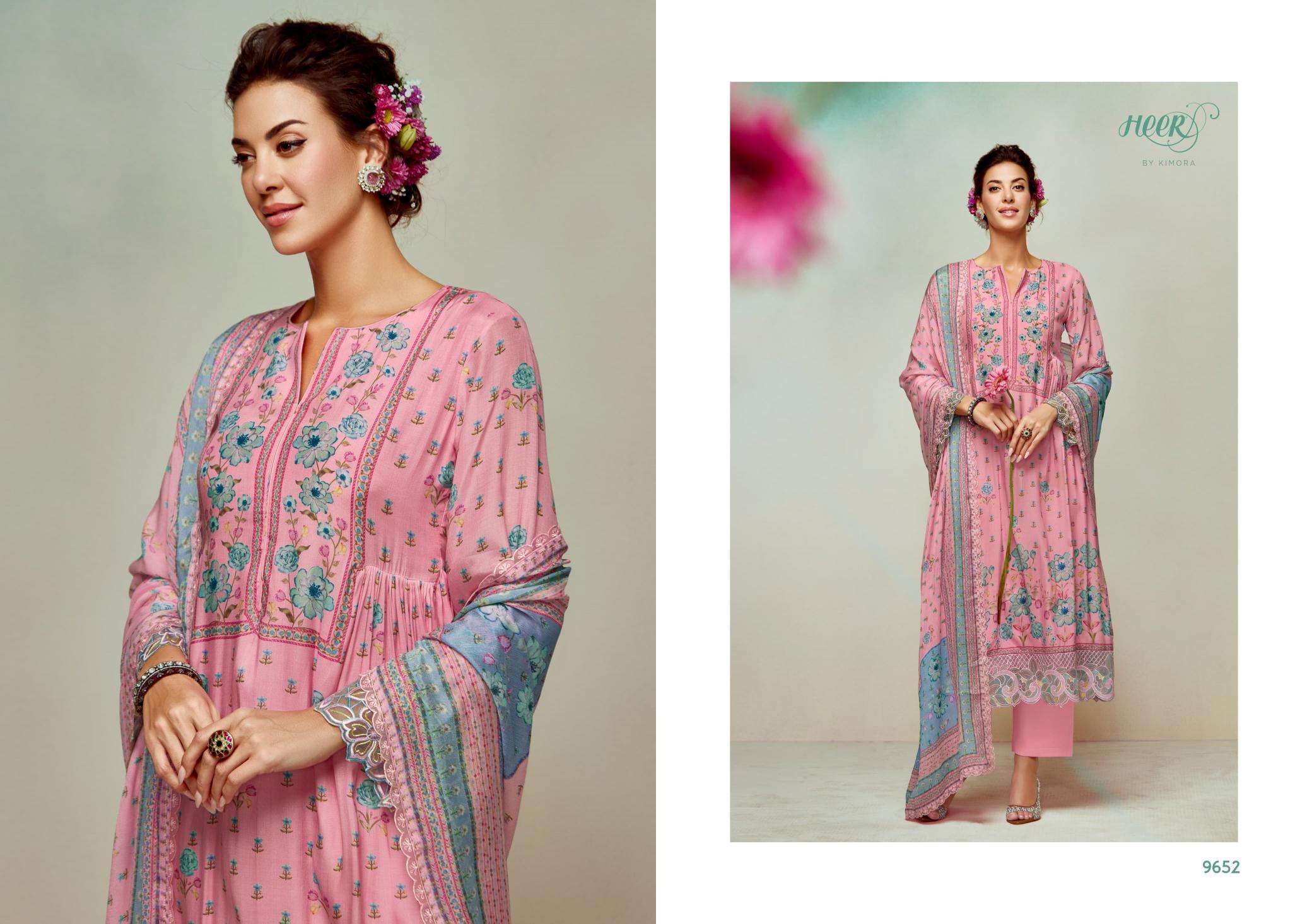 Kimora heer gulkand vol 209 Wholesale dress materials in Bhavnagar