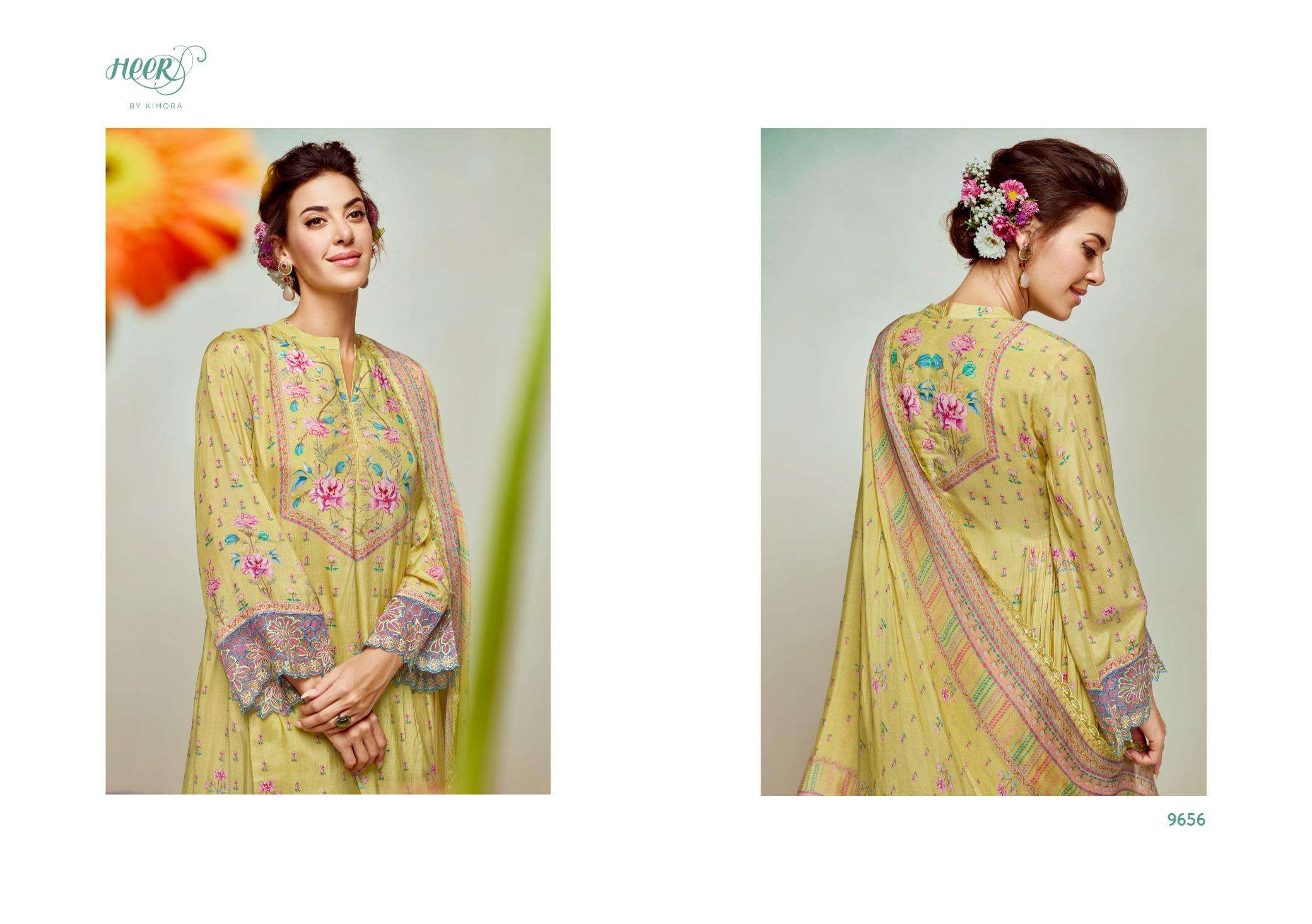 Kimora heer gulkand vol 209 Wholesale dress materials in Bhavnagar