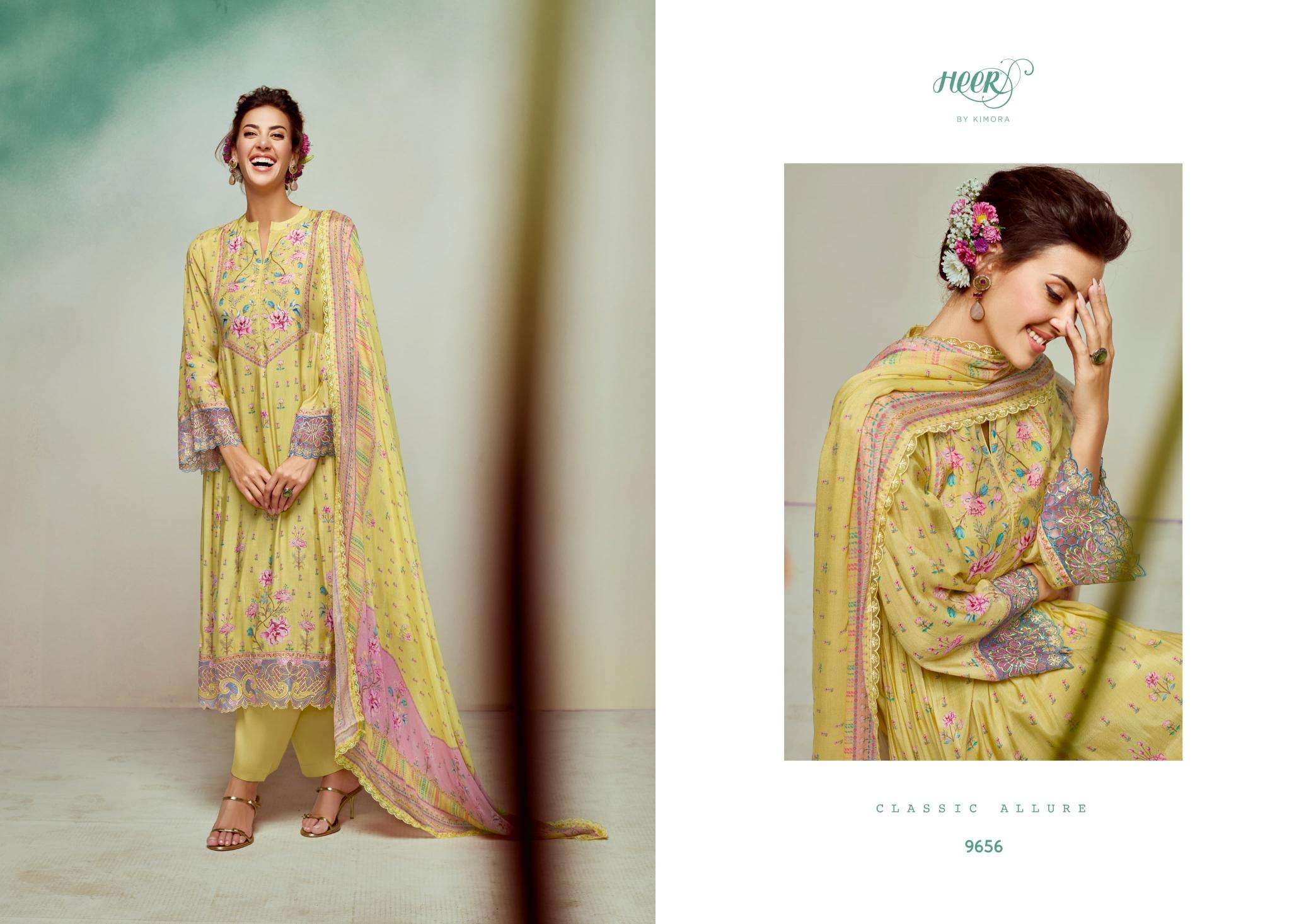 Kimora heer gulkand vol 209 Wholesale dress materials in Bhavnagar