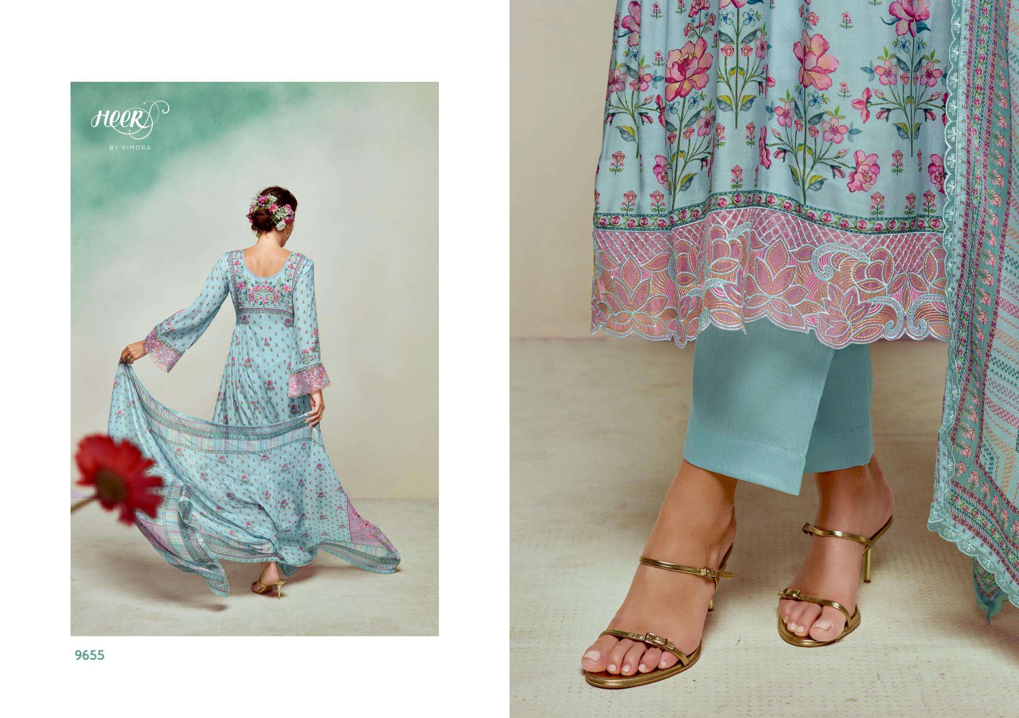 Kimora heer gulkand vol 209 Wholesale dress materials in Bhavnagar