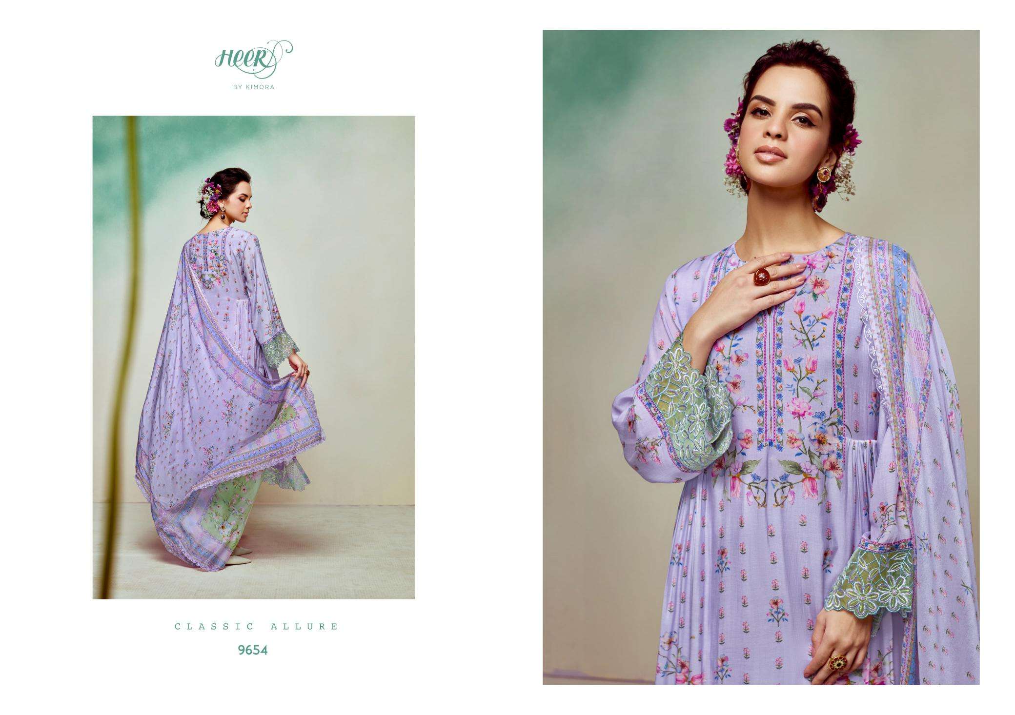 Kimora heer gulkand vol 209 Wholesale dress materials in Bhavnagar