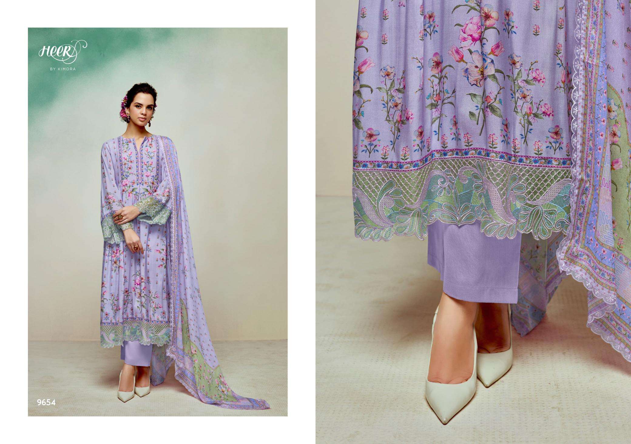 Kimora heer gulkand vol 209 Wholesale dress materials in Bhavnagar