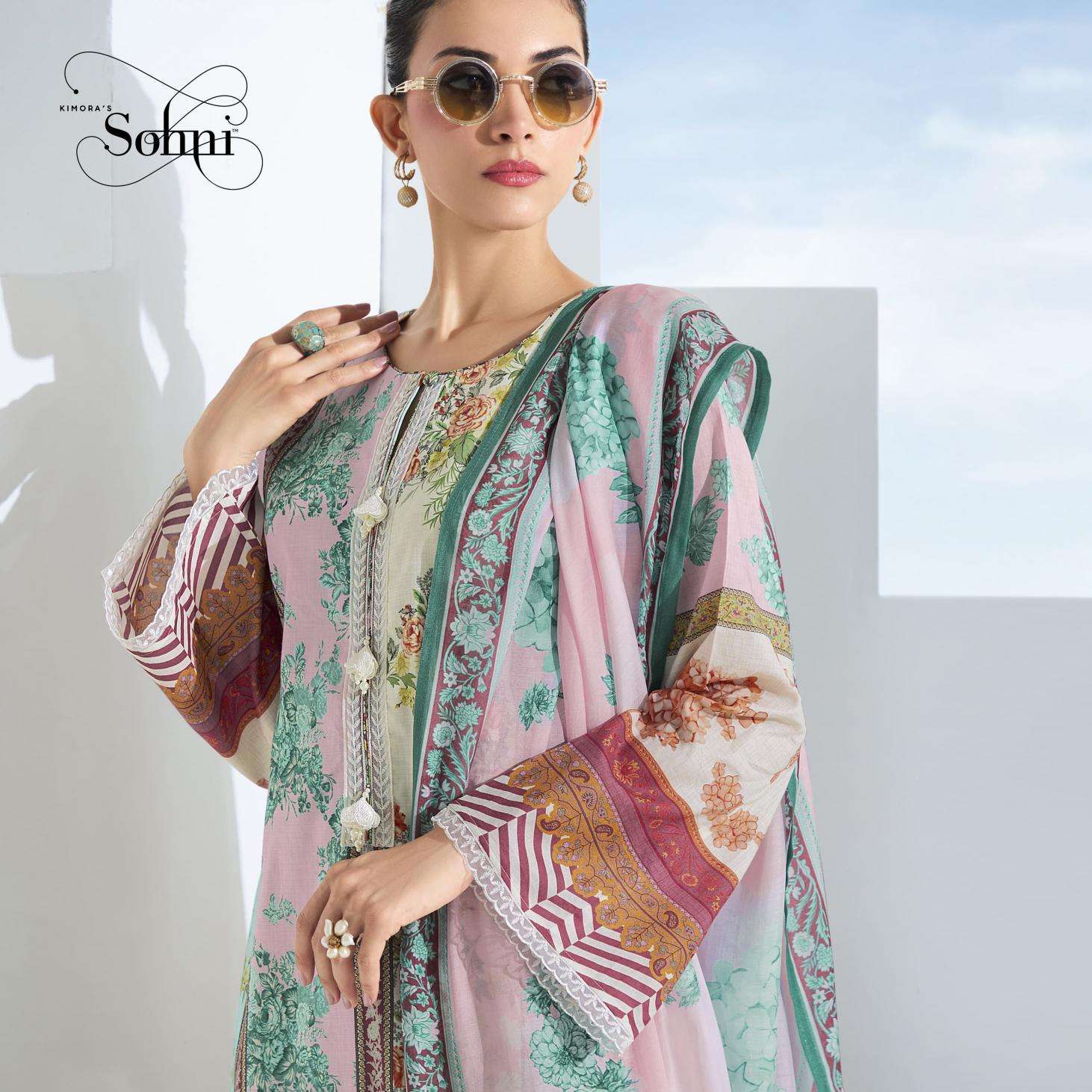 Kimora Sohani rhythm vol -26 Party wear dress materials wholesale