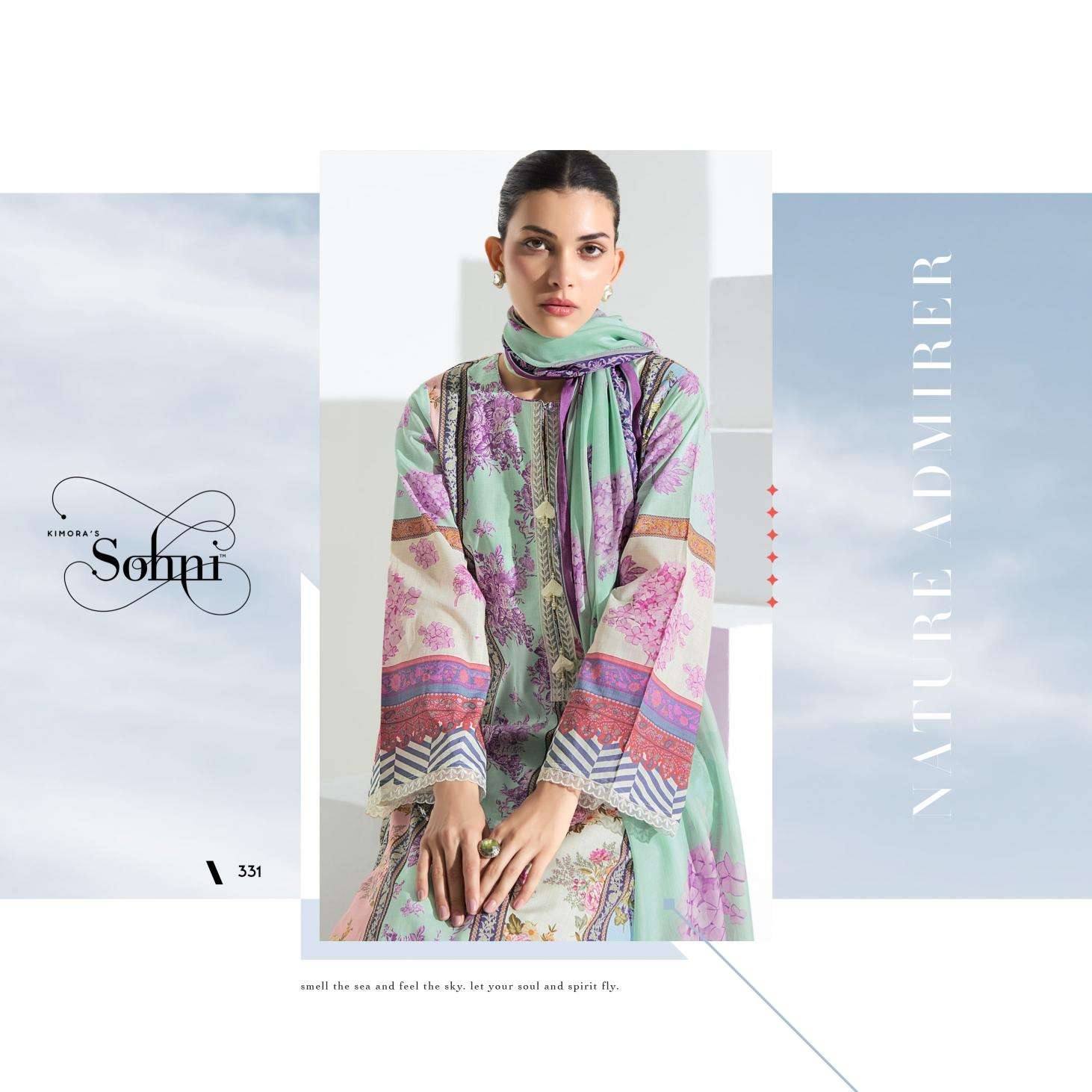 Kimora Sohani rhythm vol -26 Party wear dress materials wholesale