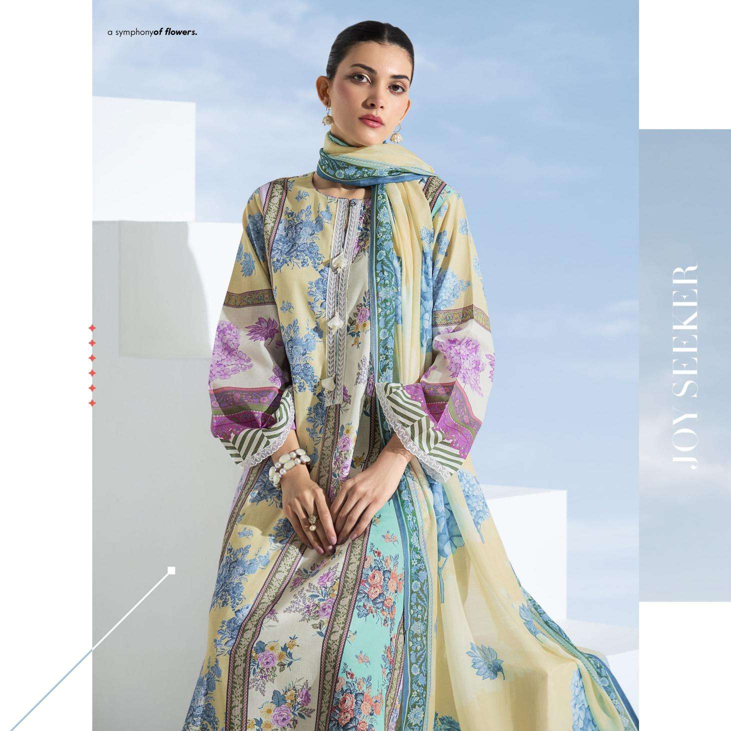 Kimora Sohani rhythm vol -26 Party wear dress materials wholesale