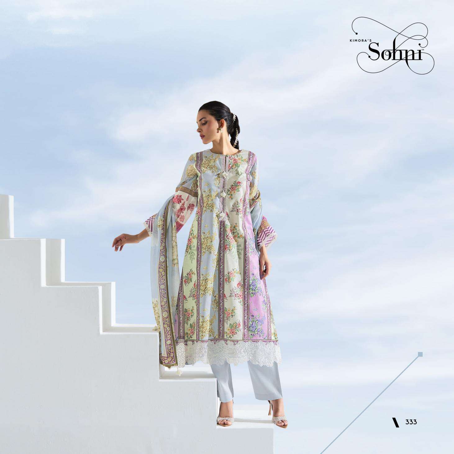 Kimora Sohani rhythm vol -26 Party wear dress materials wholesale