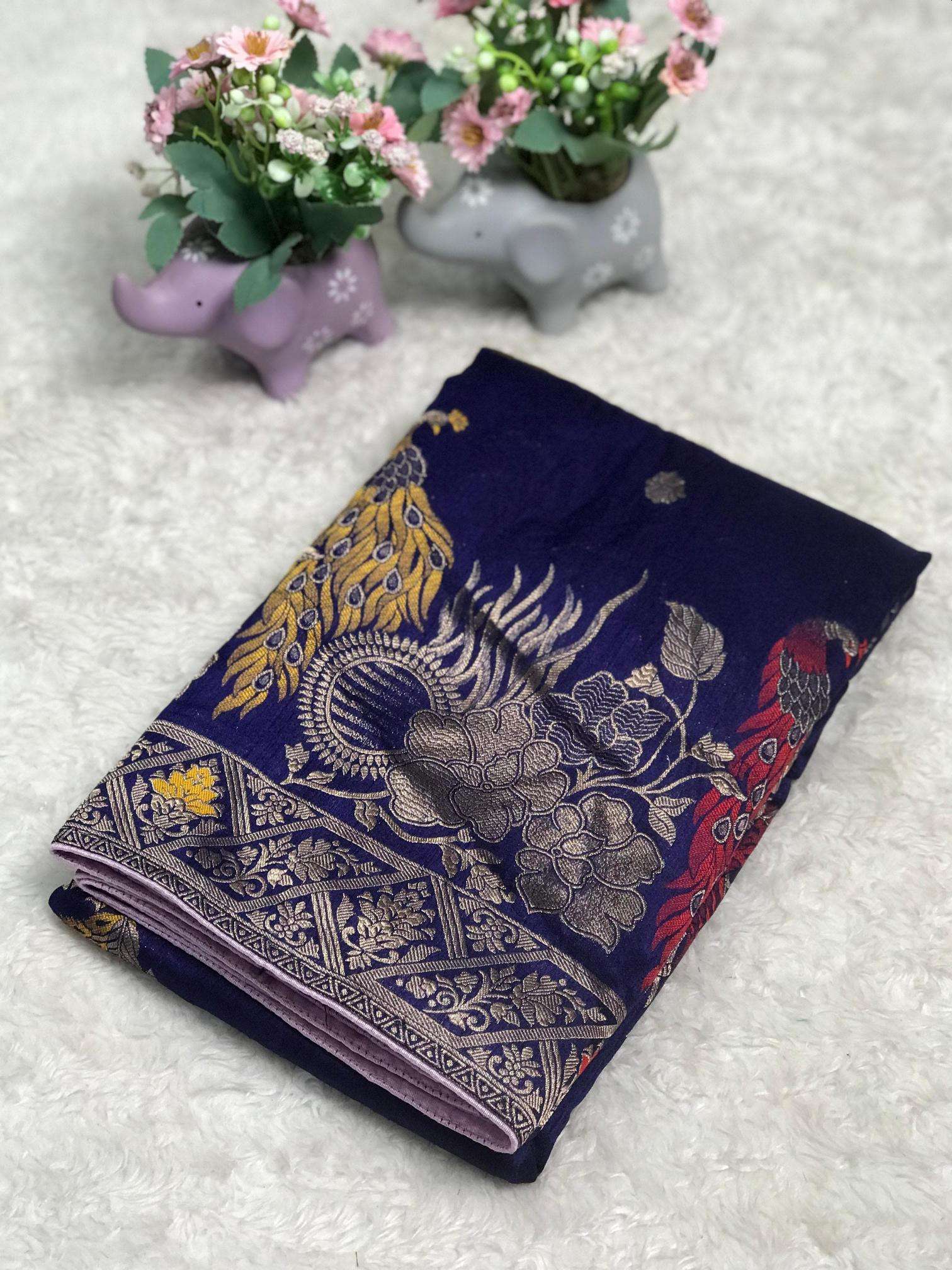 Komal-vol-3 banarasi khadi Wholesale sarees in Mumbai