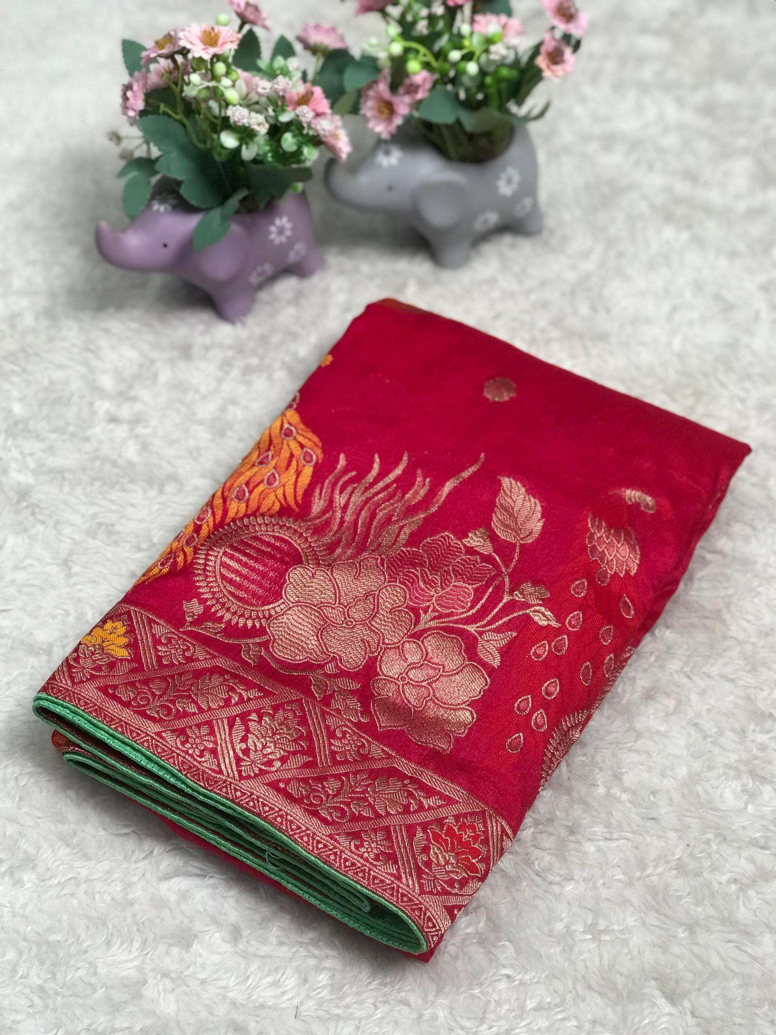 Komal-vol-3 banarasi khadi Wholesale sarees in Mumbai