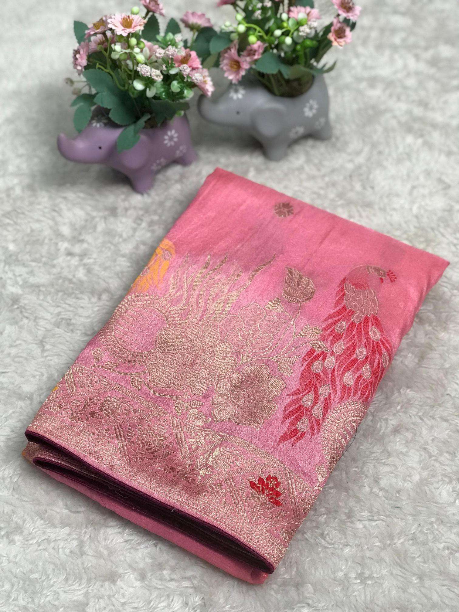 Komal-vol-3 banarasi khadi Wholesale sarees in Mumbai