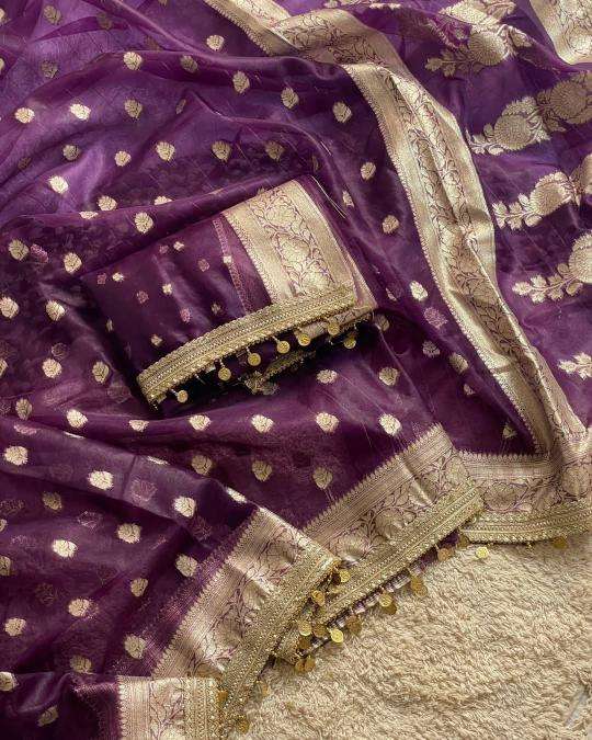 Kora organza silk Bulk saree suppliers in Mumbai