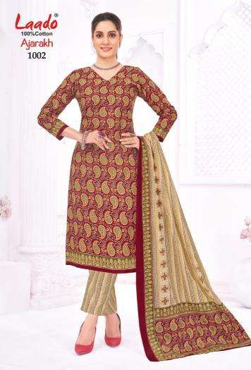 Laado ajarakh vol-01 Kolkata dress material market