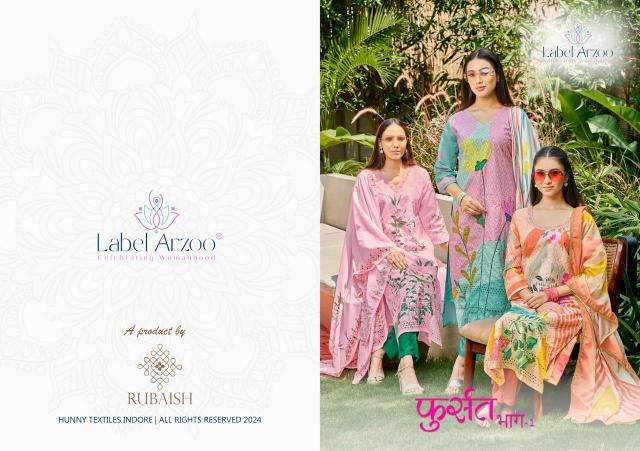 Label arzoo Fursat vol - 1 indian kurti with pants