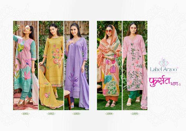 Label arzoo Fursat vol - 1 indian kurti with pants