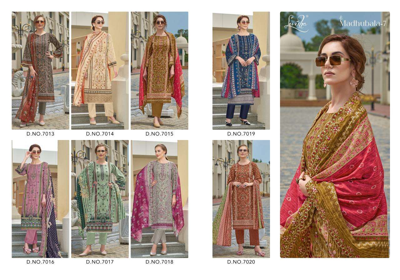 Levisha madhubala-7  Wholesale dress materials in Mumbai