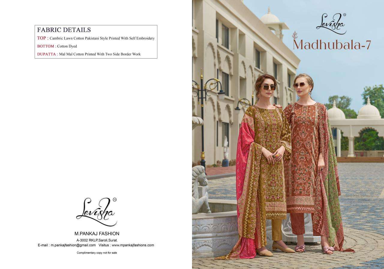 Levisha madhubala-7  Wholesale dress materials in Mumbai