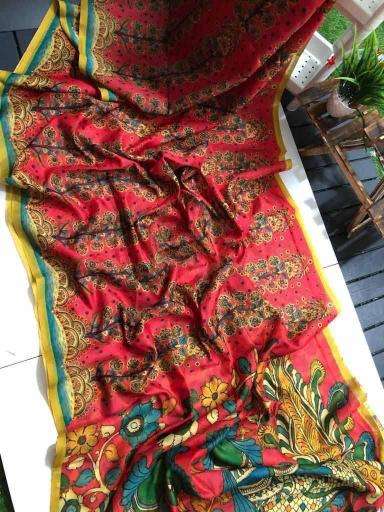 Linen digital print Saree manufacturer in Kolkata