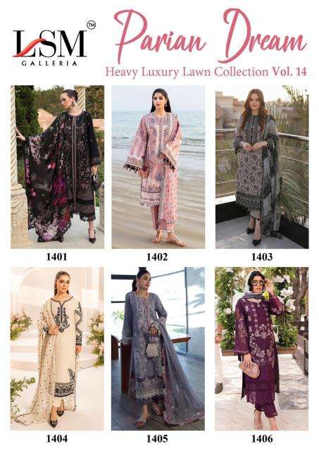 LSM parian dream vol-14 Dress material wholesale