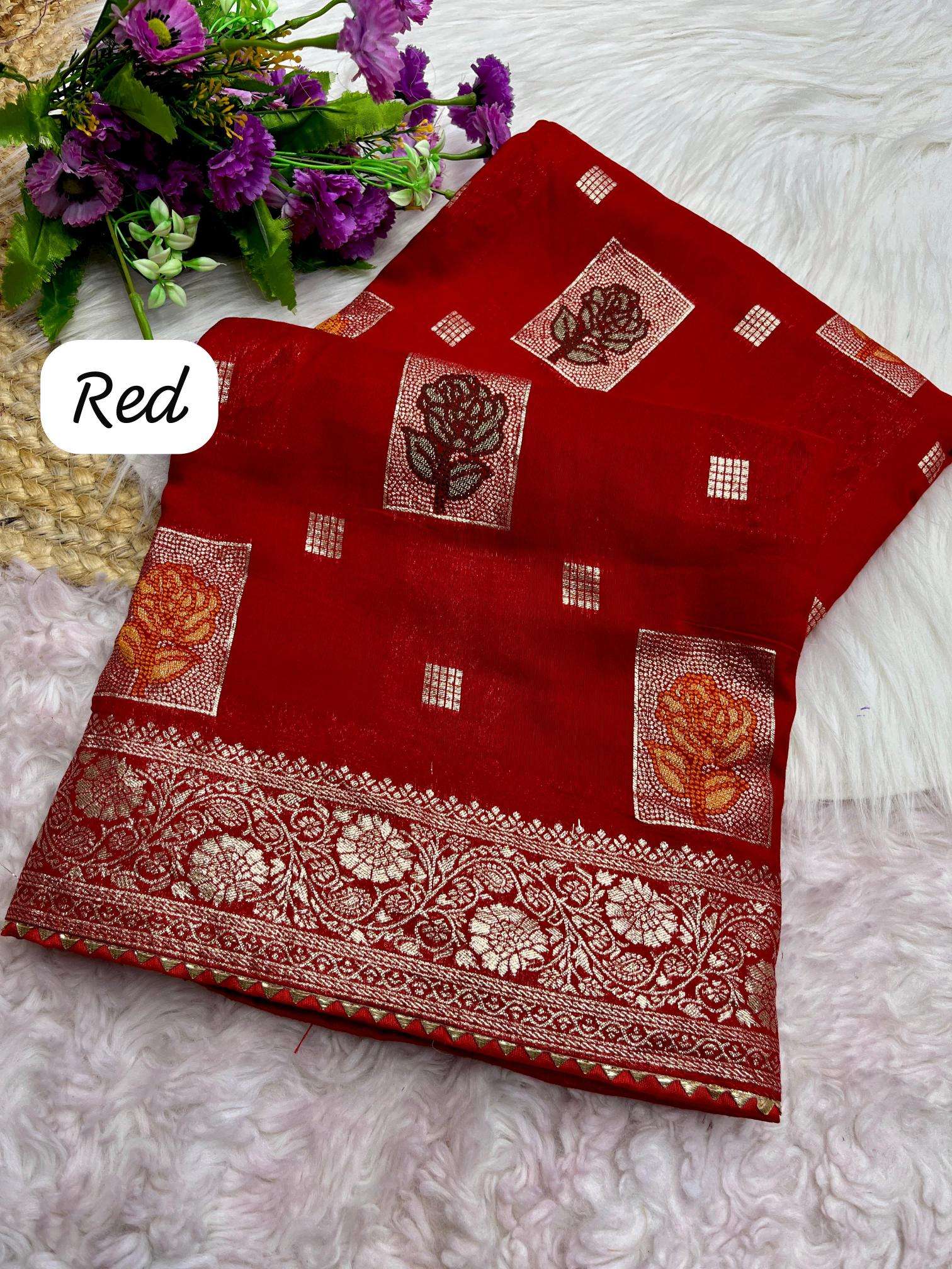 Mahaveer silks luxurious dola silk Saree wholesale online shopping in India