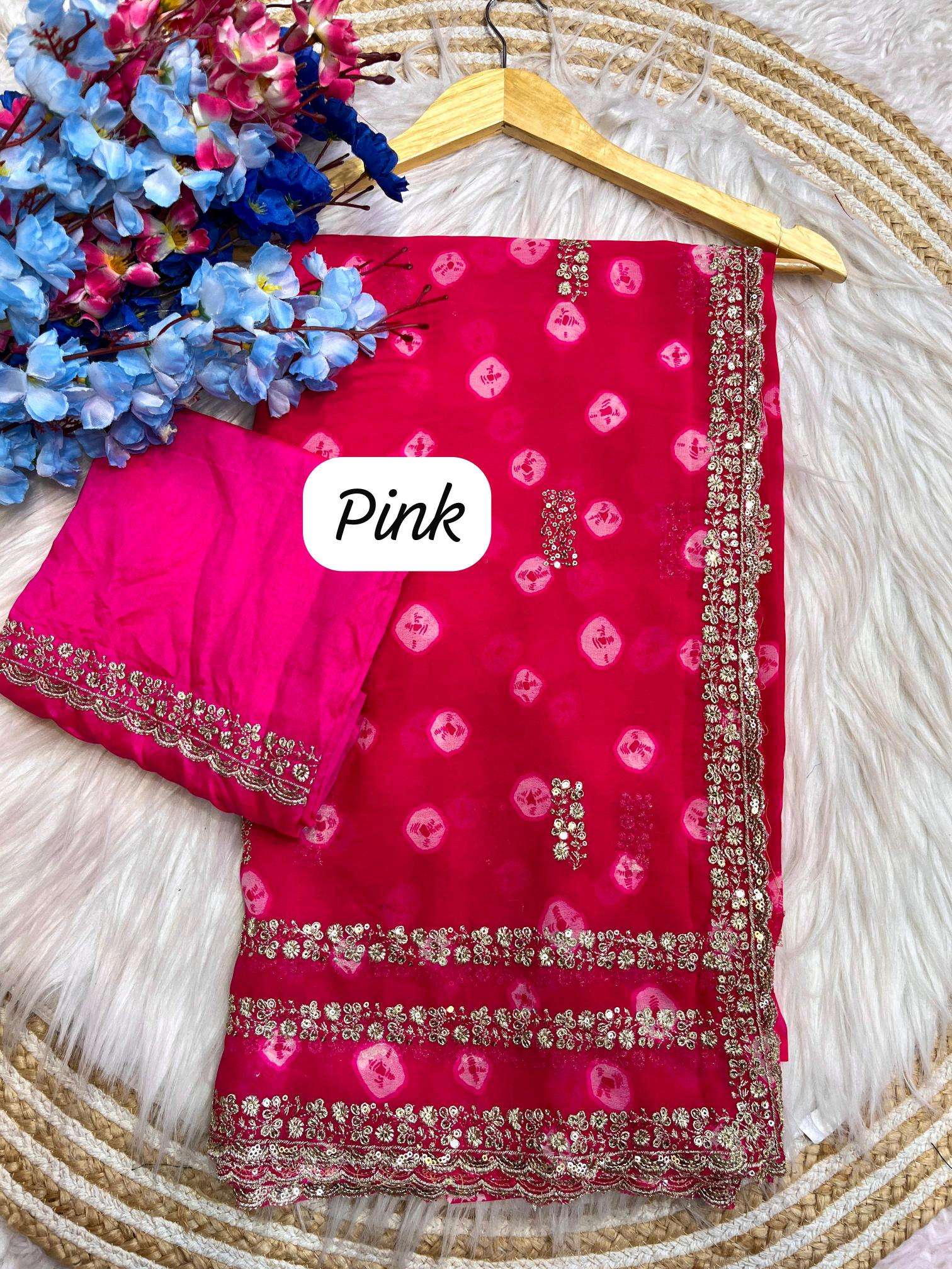 Mahaveer silks soft georgette Wholesale sarees suppliers in Ahmedabad