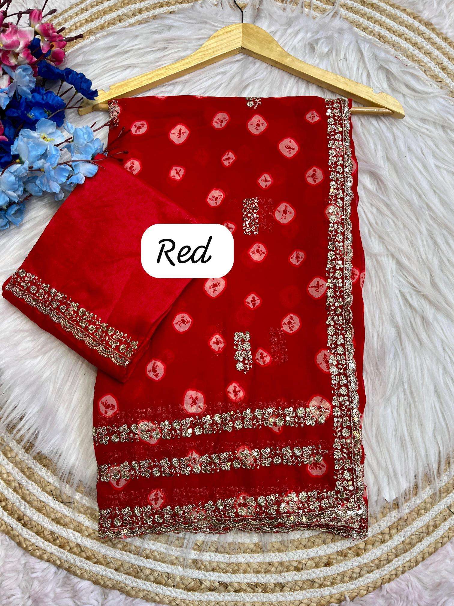 Mahaveer silks soft georgette Wholesale sarees suppliers in Ahmedabad