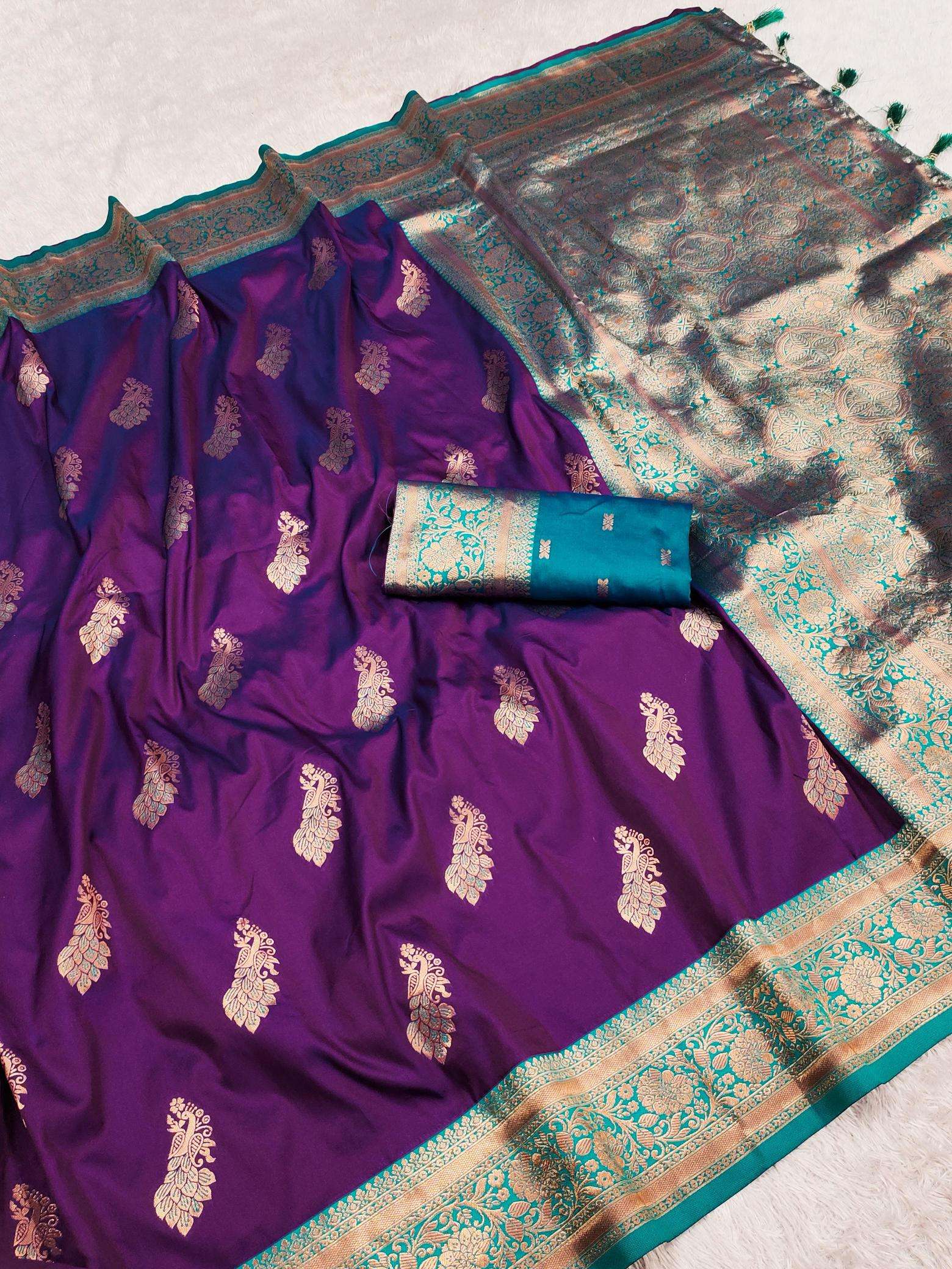 Mahima soft silk peacock Designer Sarees Wholesale in Banglor