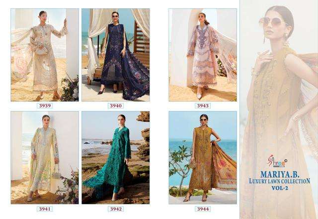 MARIYA B LUXURY LAWN COLLECTION VOL-2 Dress material wholesale price