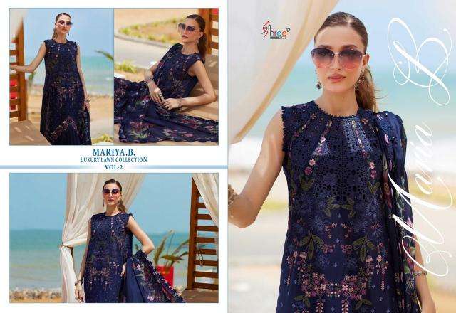 MARIYA B LUXURY LAWN COLLECTION VOL-2 Dress material wholesale price