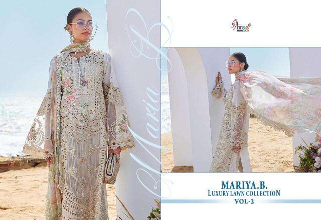 MARIYA B LUXURY LAWN COLLECTION VOL-2 Dress material wholesale price