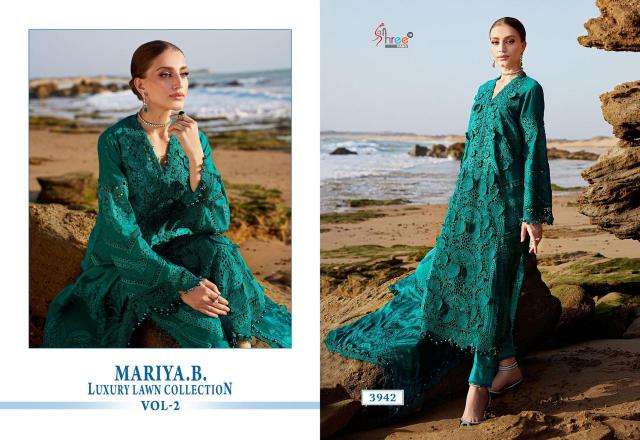 MARIYA B LUXURY LAWN COLLECTION VOL-2 Dress material wholesale price