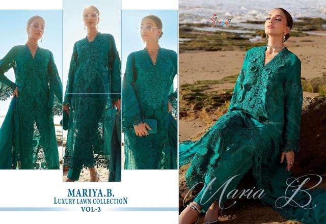 MARIYA B LUXURY LAWN COLLECTION VOL-2 Dress material wholesale price